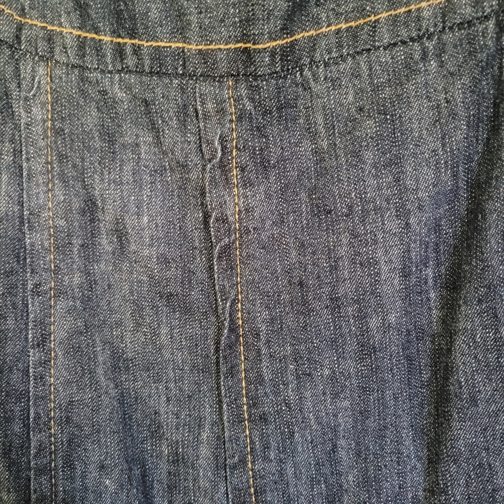 CJ Banks Denim Skirt - Picture 5 of 7